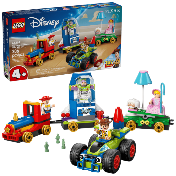 LEGO Disney – Vláčik a autíčko z Toy Story